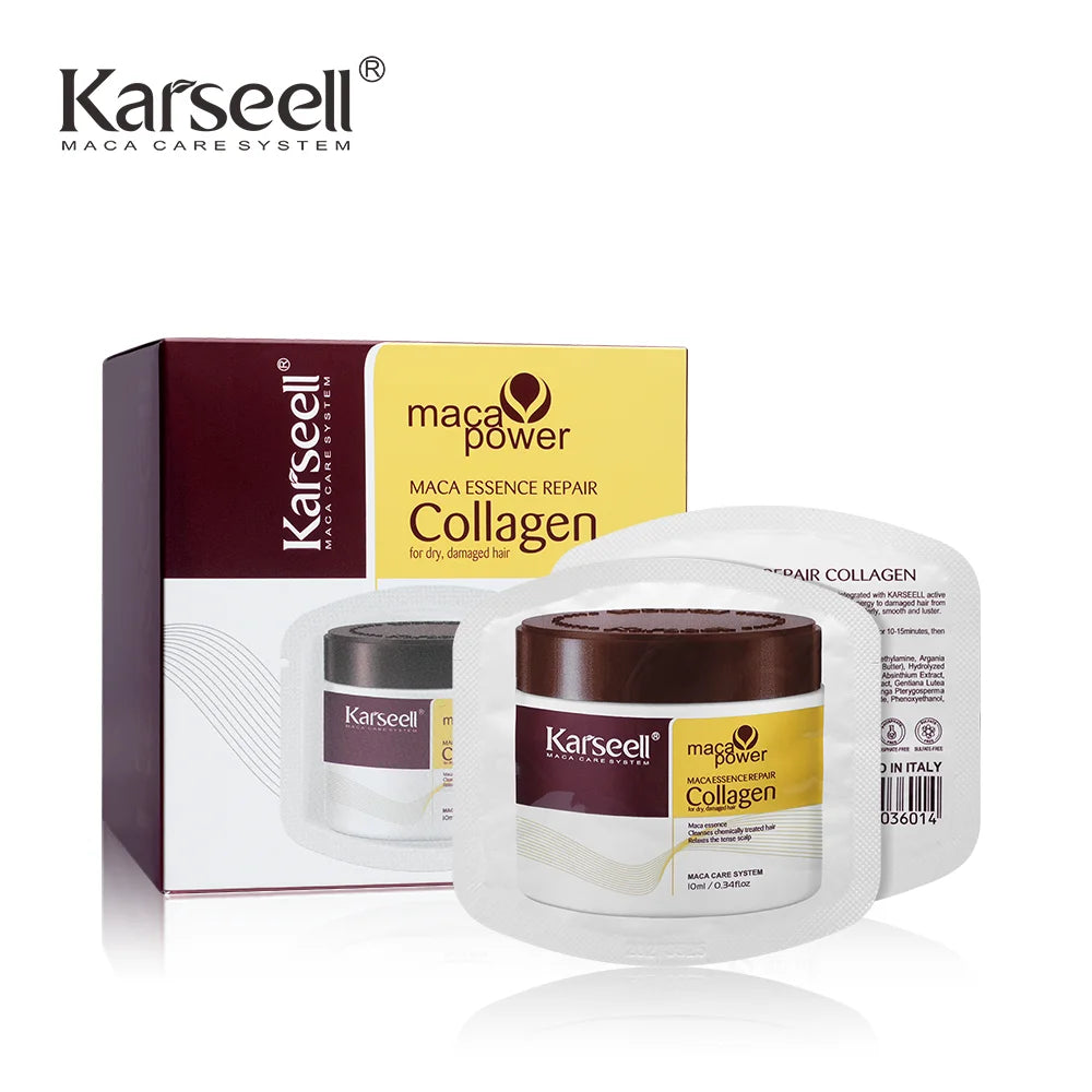 🌿 Karseell Collagen  Masque Capillaire  — Soin Intensif Réparateur