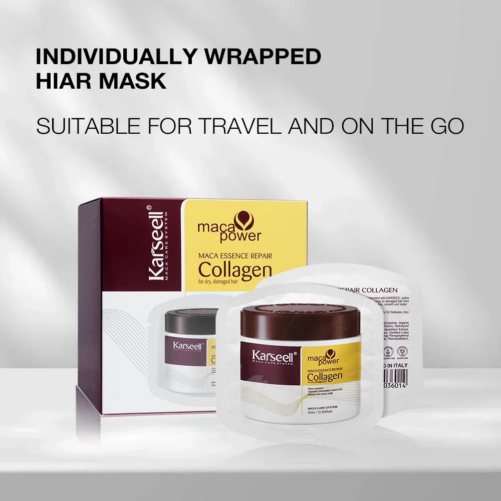 🌿 Karseell Collagen  Masque Capillaire  — Soin Intensif Réparateur