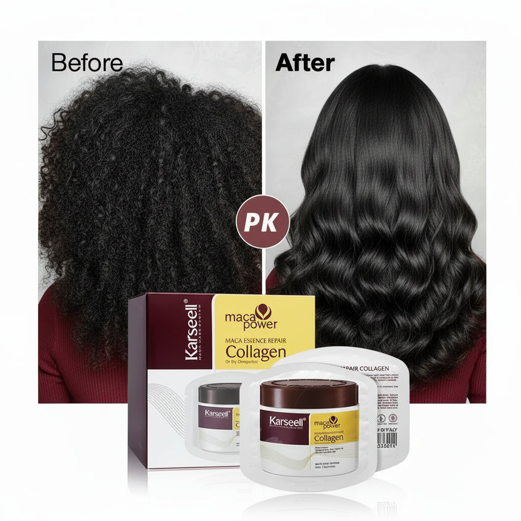 🌿 Karseell Collagen  Masque Capillaire  — Soin Intensif Réparateur