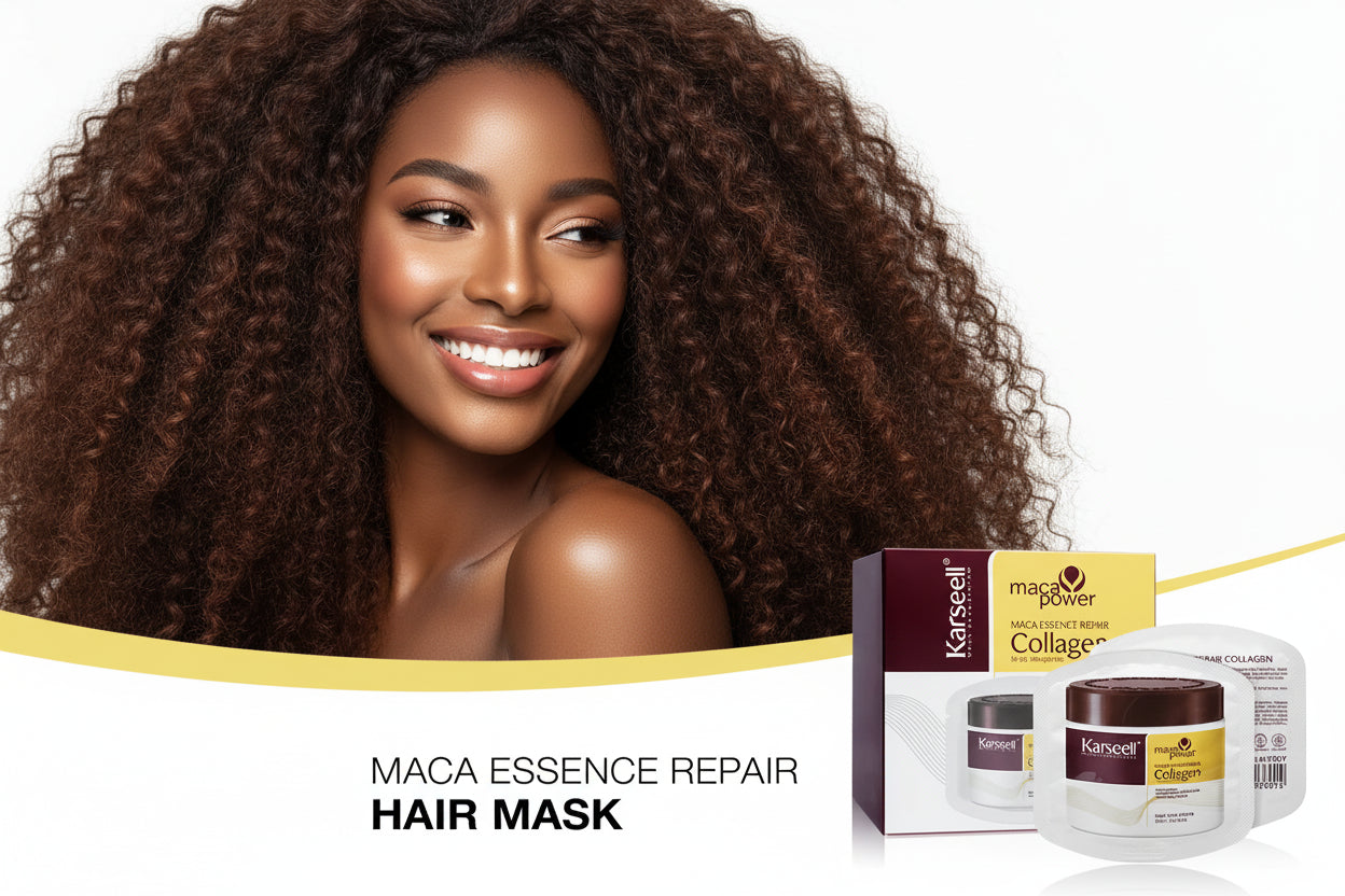 🌿 Karseell Collagen  Masque Capillaire  — Soin Intensif Réparateur
