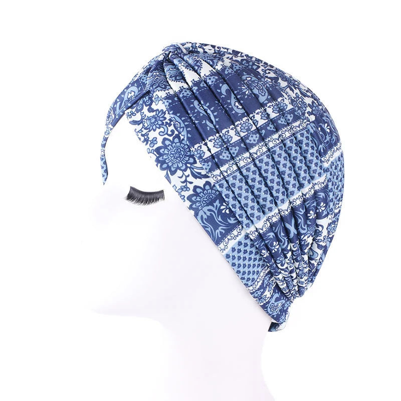 Turban Africain doux extensible pour femmes