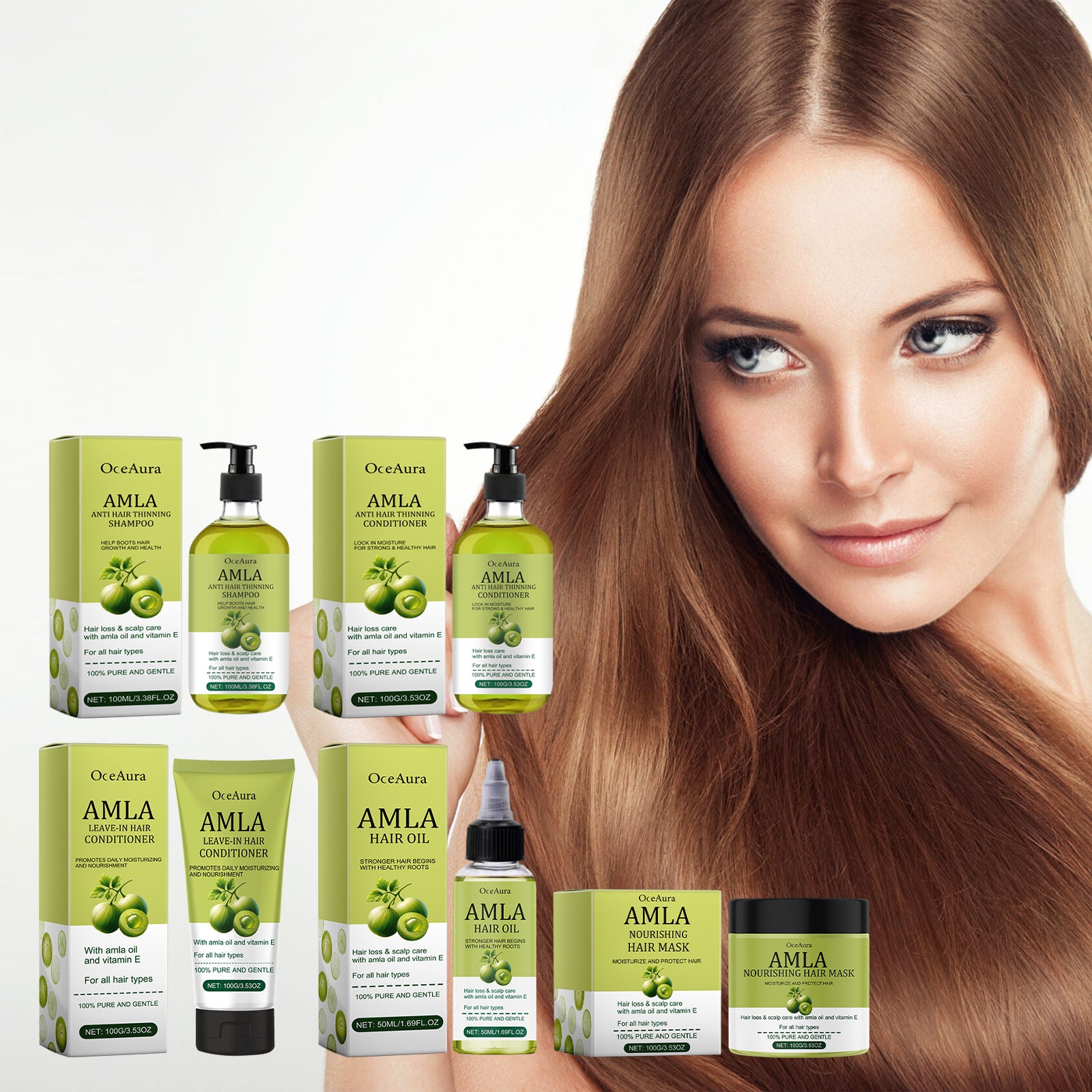 Huile d'Amla Originale – Croissance, Hydratation & Réparation Cheveux