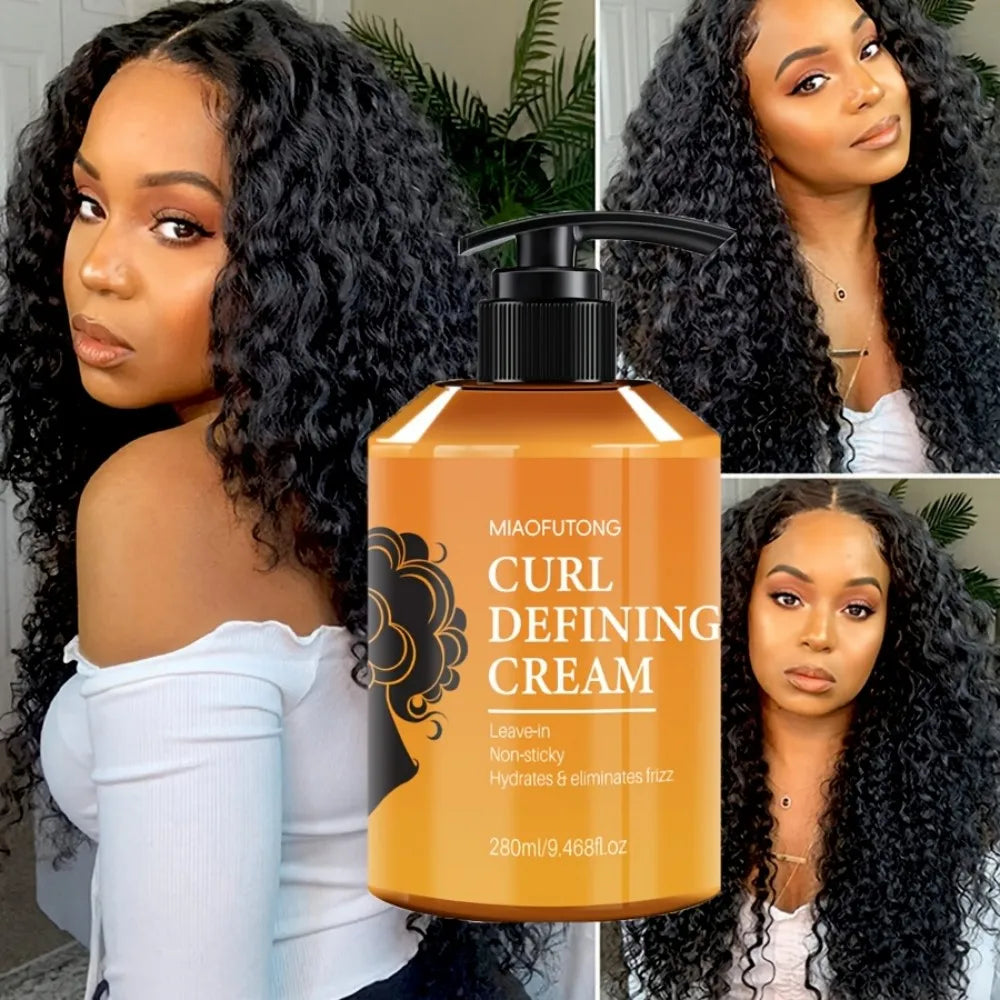 Crème à l'Huile d'Argan – Définition Boucles, Brillance & Élasticité