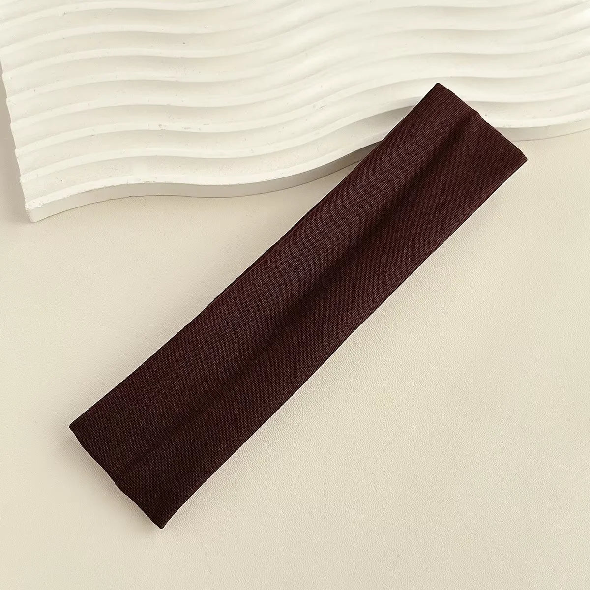 Four Seasons Solid Sports Headbands For Women Fitness Running Yoga Solid Color Elastic Hairbands Stretch Makeup Hair Accessories