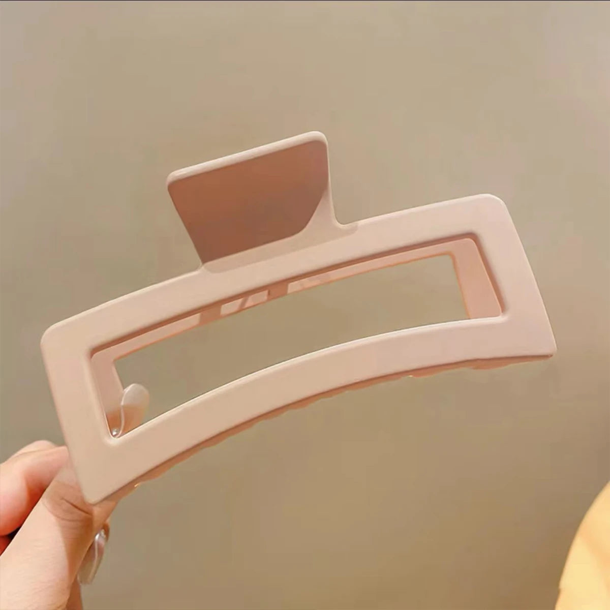 5 Inche Extra Large Claw Clips for Thick Hair and Long Hair, 4 Pack Xl Jumbo Claw clips, Oversized Matte Non-slip Rectangle Hair