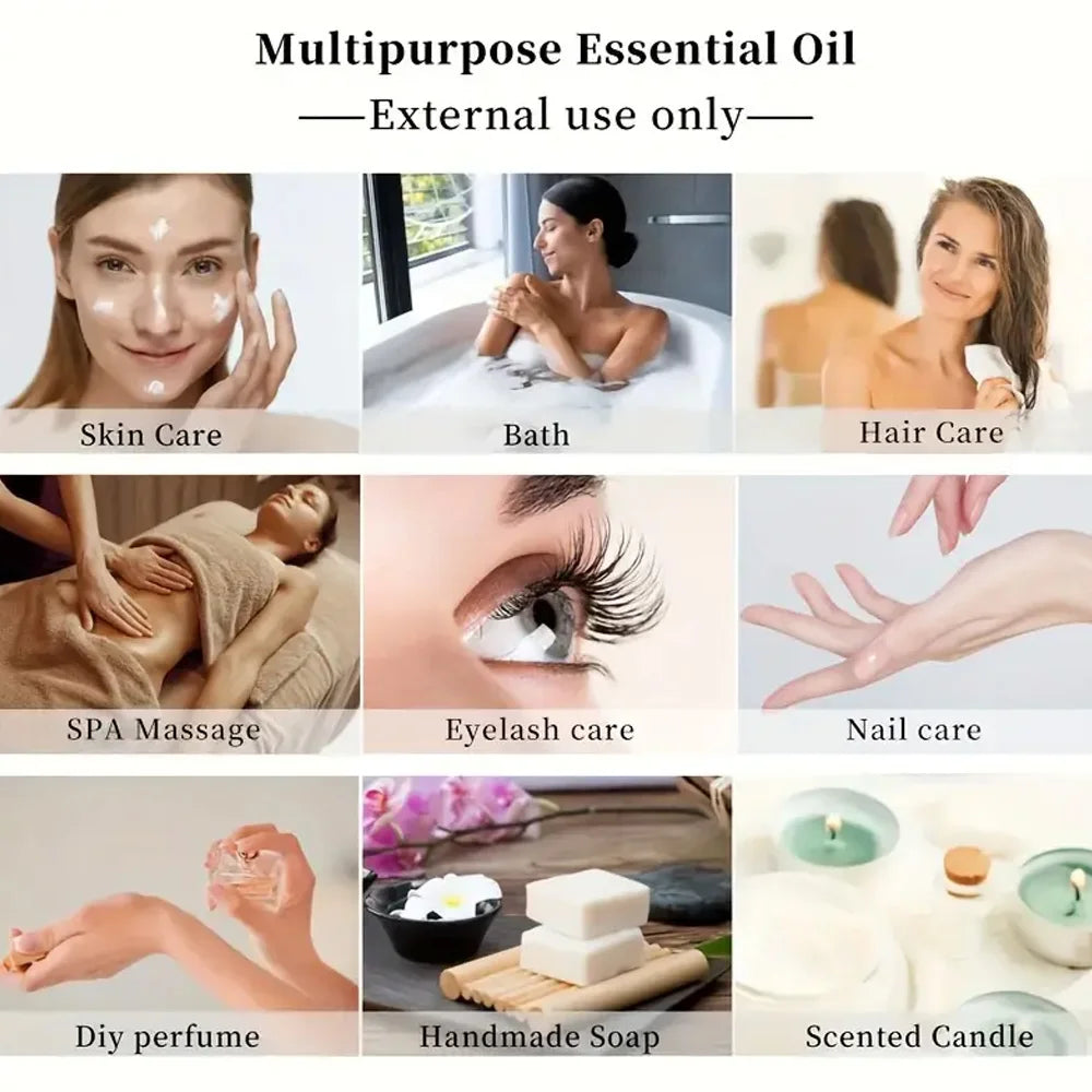 Huile Essentielle Romarin & Noix de Coco – Croissance & Cuir Chevelu