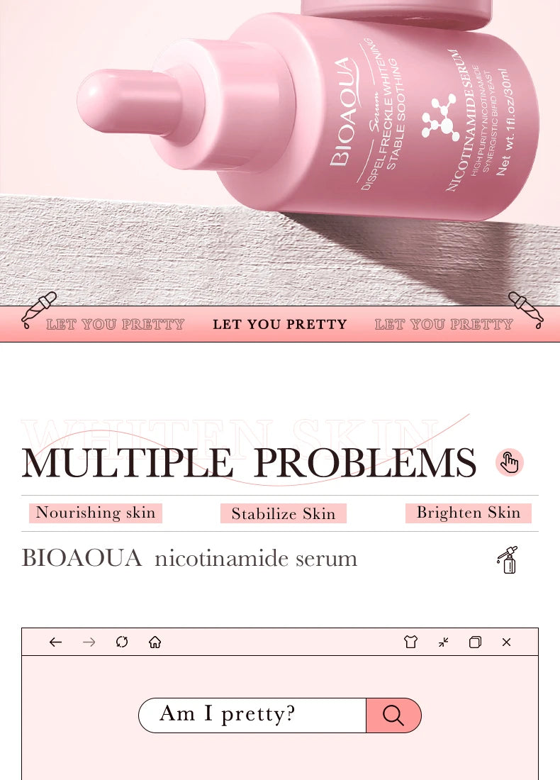 Sérum BIOAQUA Vitamine C hydrate et illumine la peau