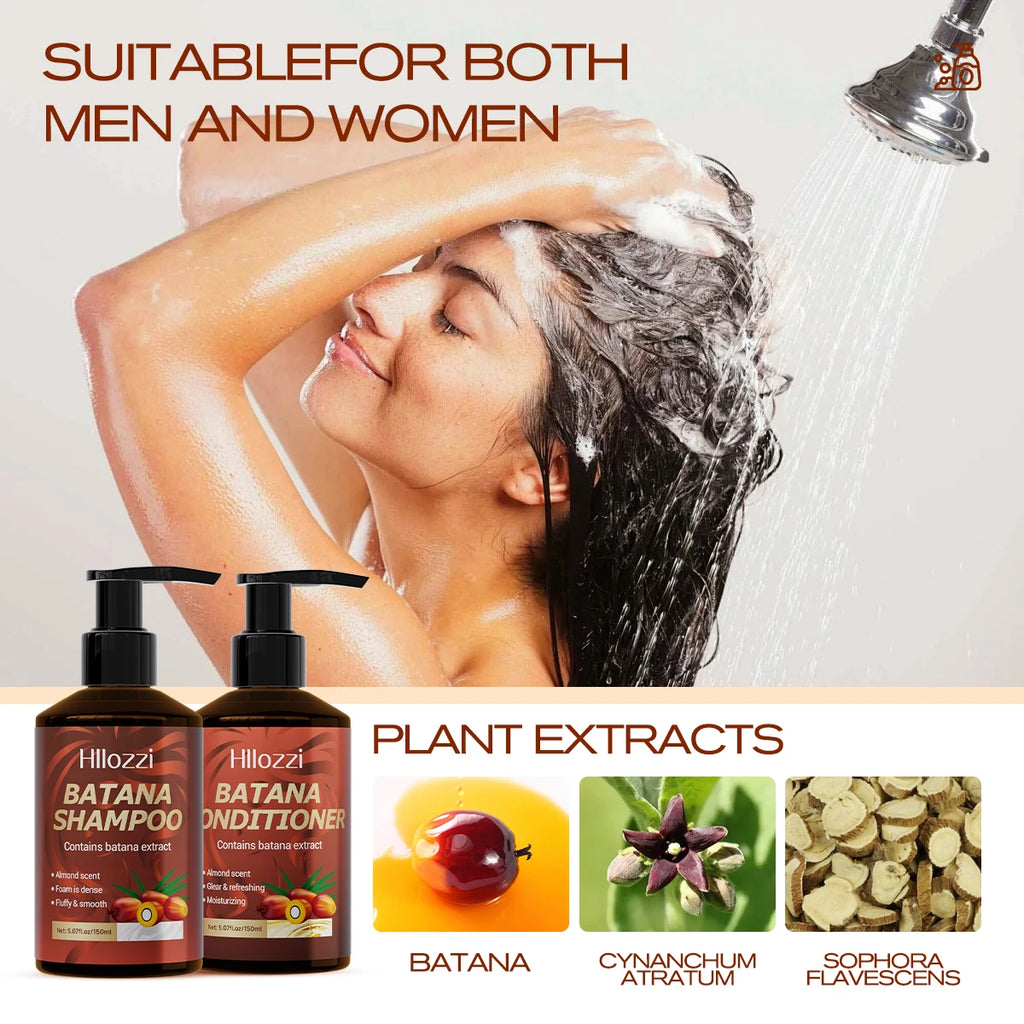 Duo Royal au Beurre de Batana (Shampoing & Soin)