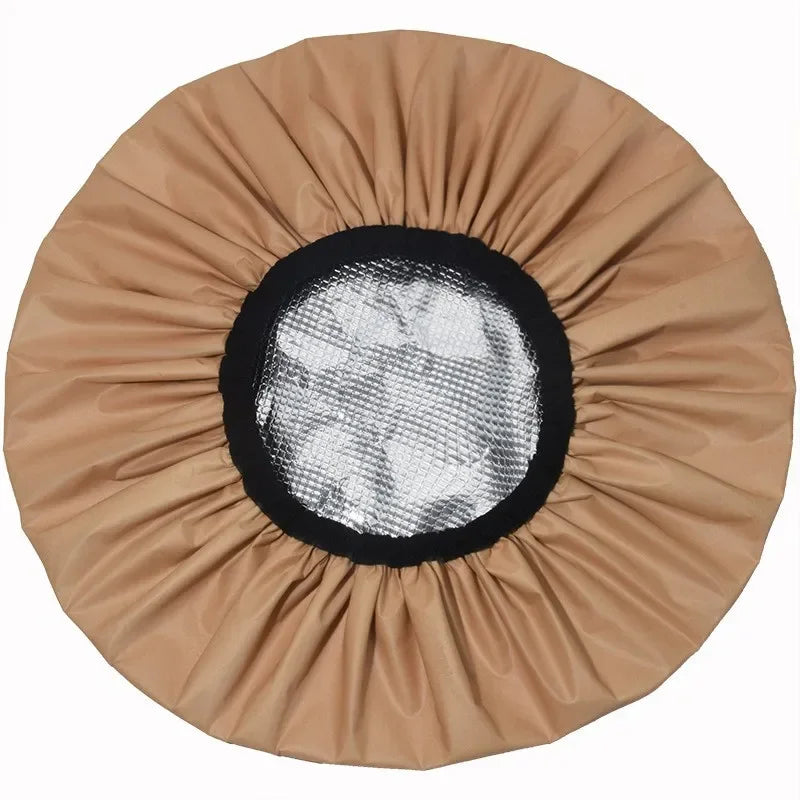 Bonnet Satin Double Couche – Protection Nuit Cheveux Naturels