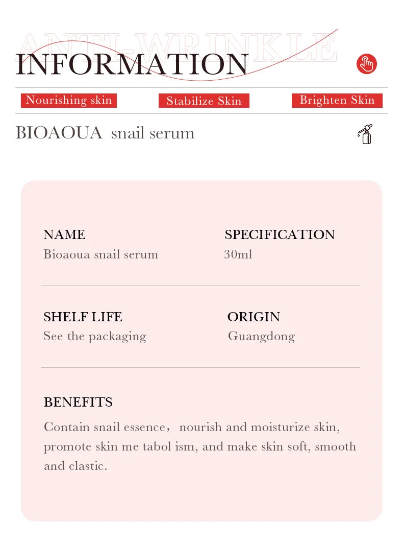 Sérum BIOAQUA Vitamine C hydrate et illumine la peau
