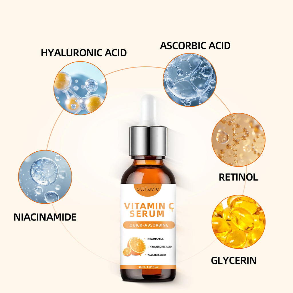 Sérum Vitamine C hydrate et illumine la peau