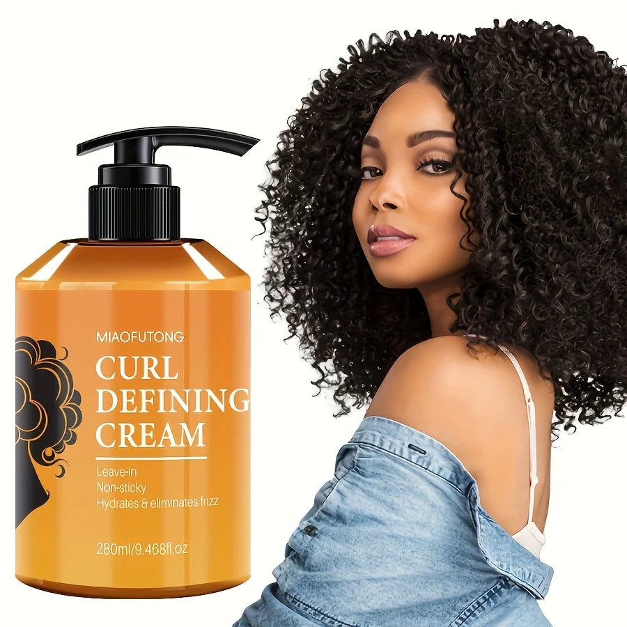 Crème à l'Huile d'Argan – Définition Boucles, Brillance & Élasticité