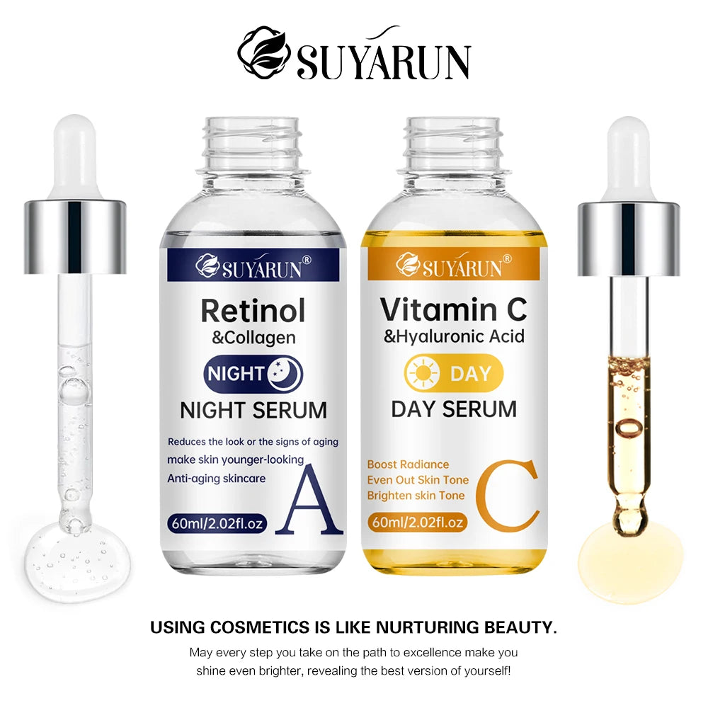 Sérum SUYARUN Vitamine C Retinol illumine et répare la peau