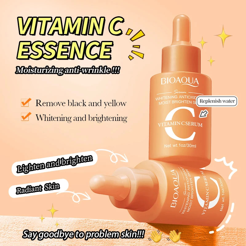 Sérum BIOAQUA Vitamine C hydrate et illumine la peau