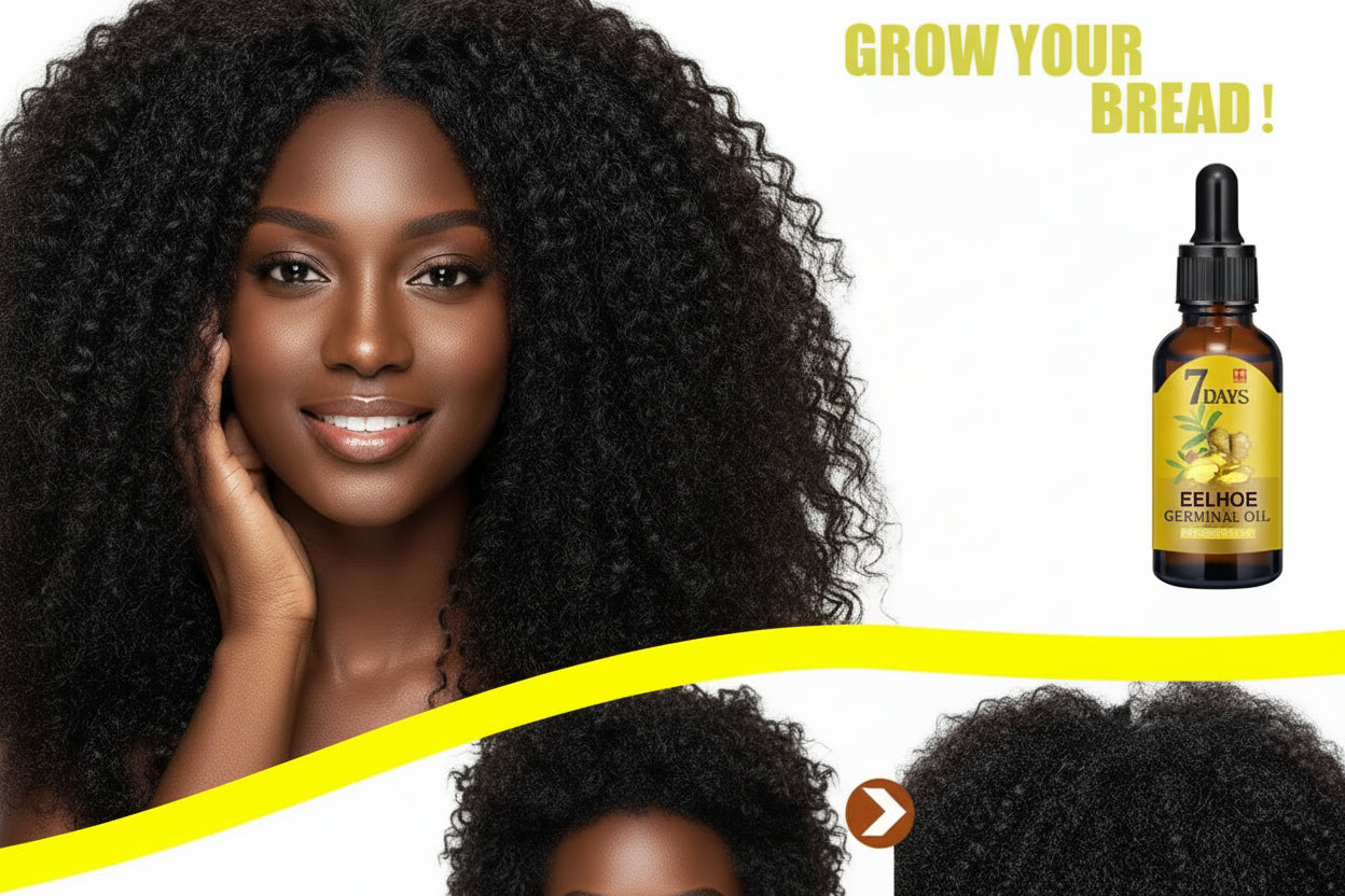 Sérum Booster de Croissance au Gingembre