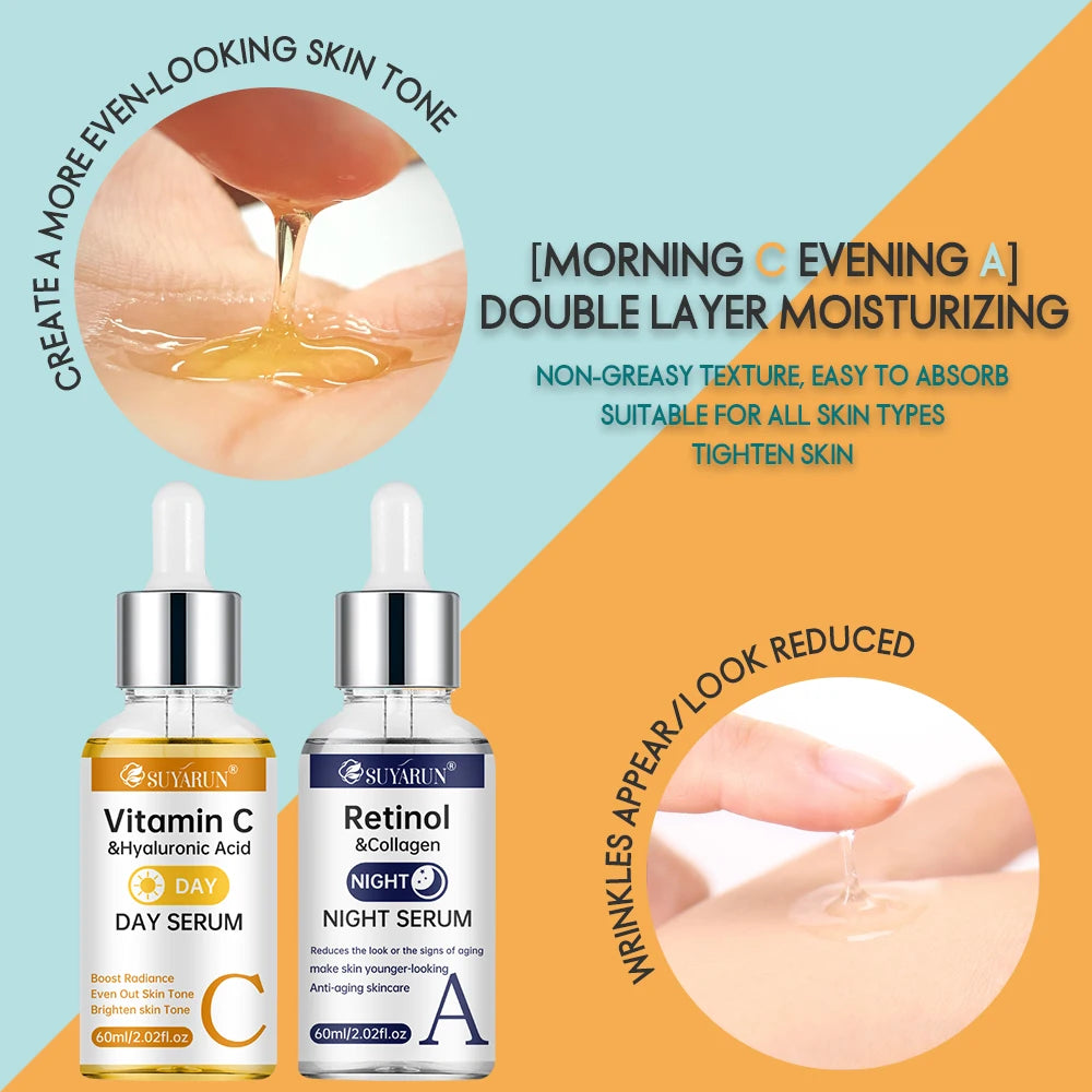 Sérum SUYARUN Vitamine C Retinol illumine et répare la peau