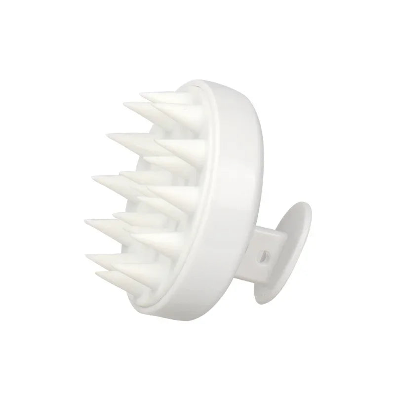 Silicone Shampoo Brush Scalp Massage Brush Hair Washing Comb Long Handle Head Massager Bath Exfoliating Body Scrubber Hair Care