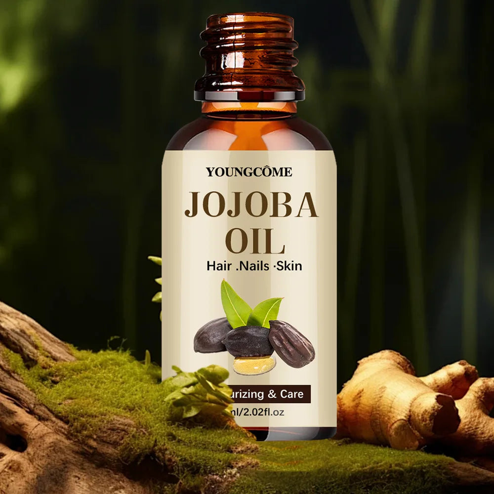 Huile de Jojoba Bio – Soin Nourrissant Cheveux & Peau Sans Hexane