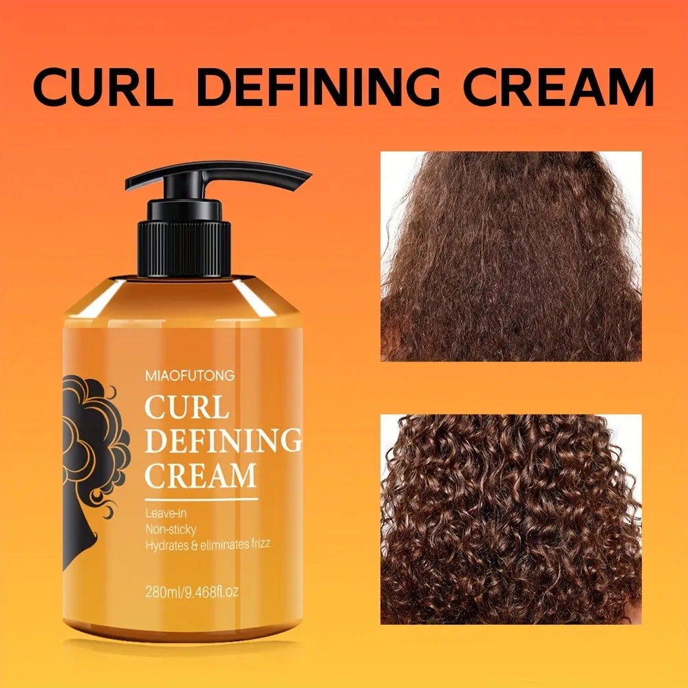 Crème à l'Huile d'Argan – Définition Boucles, Brillance & Élasticité