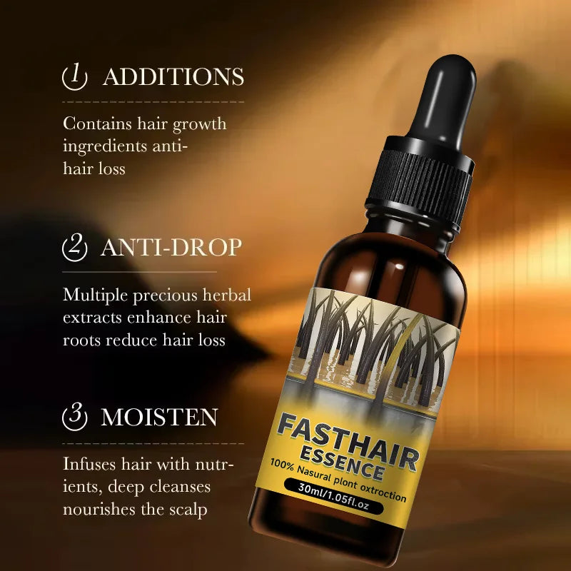 Traitement Croissance Cheveux, Renforce et nourrit le cuir chevelu.