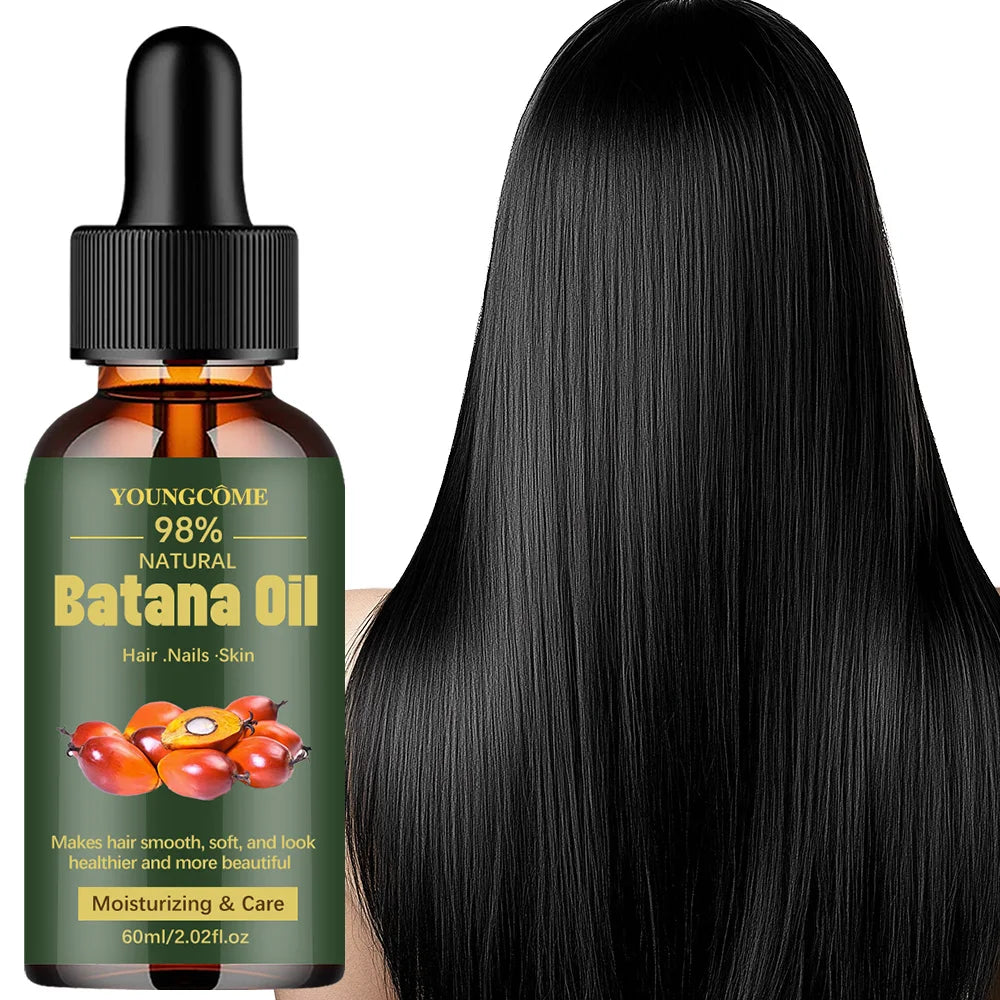 Huile Batana Naturelle renforce les cheveux fait briller prévient la chute