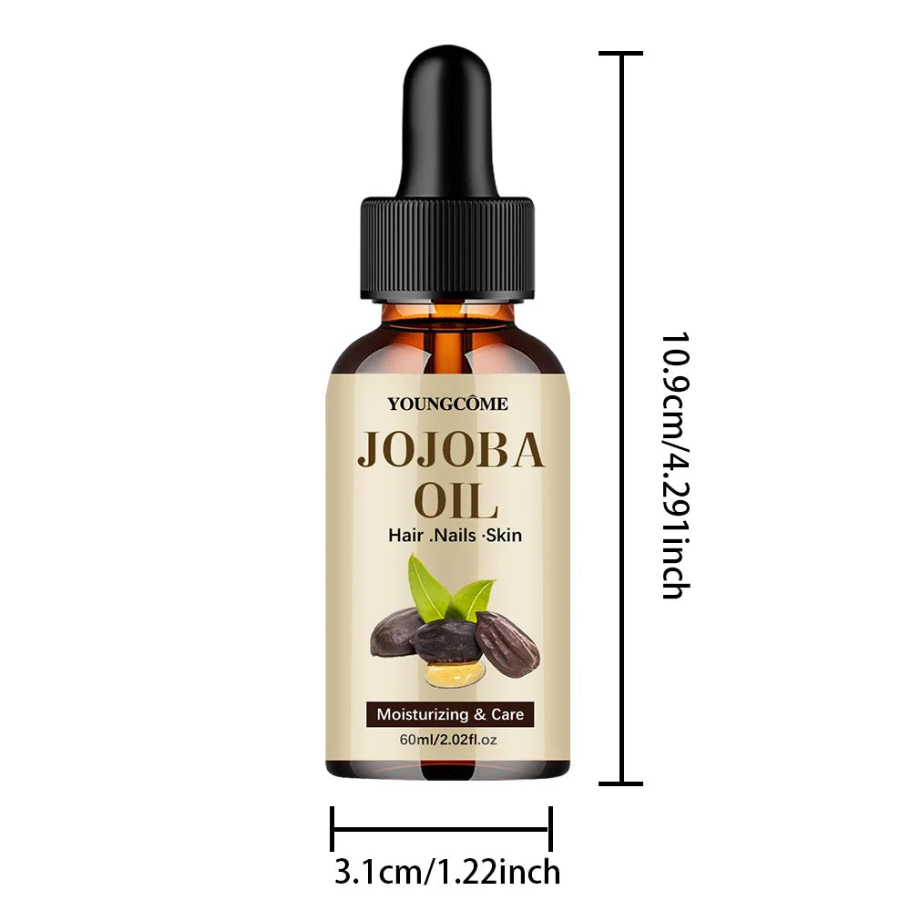 Huile de Jojoba Bio – Soin Nourrissant Cheveux & Peau Sans Hexane