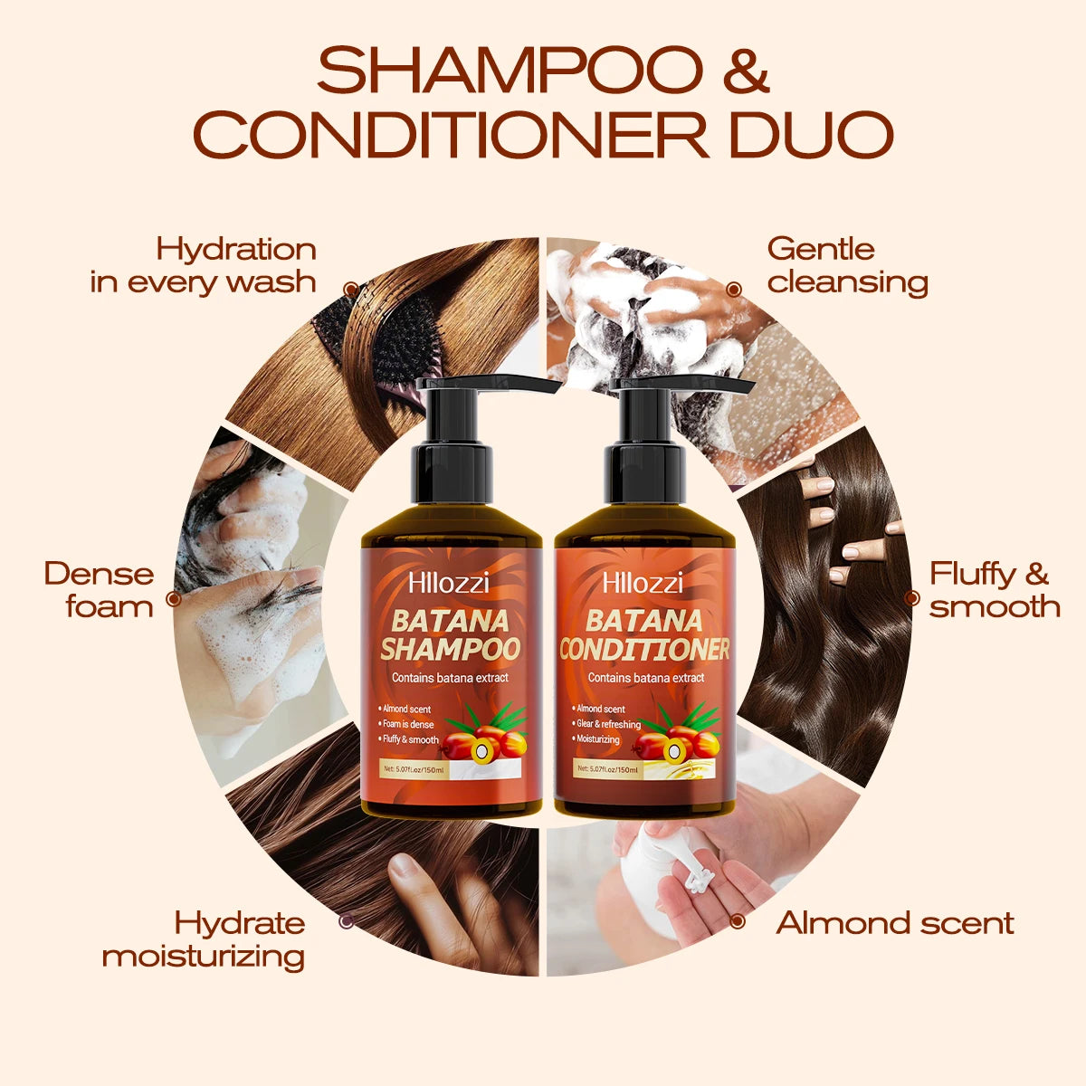 Duo Royal au Beurre de Batana (Shampoing & Soin)