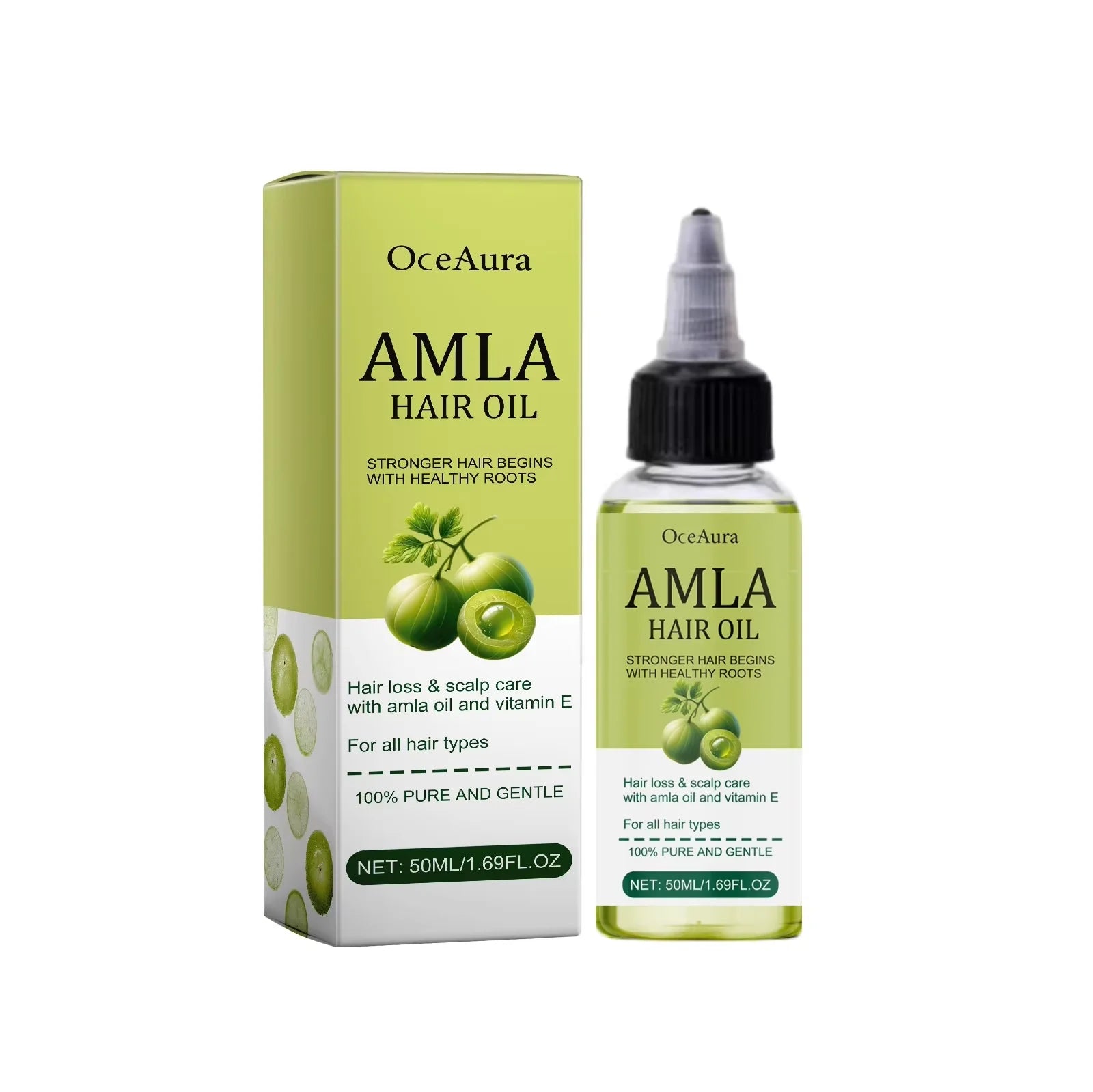 Huile d'Amla Originale – Croissance, Hydratation & Réparation Cheveux