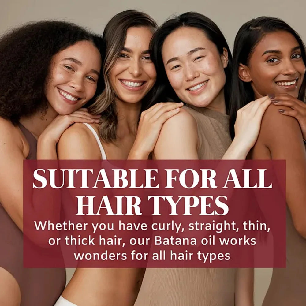 Huile Batana Naturelle renforce les cheveux fait briller prévient la chute