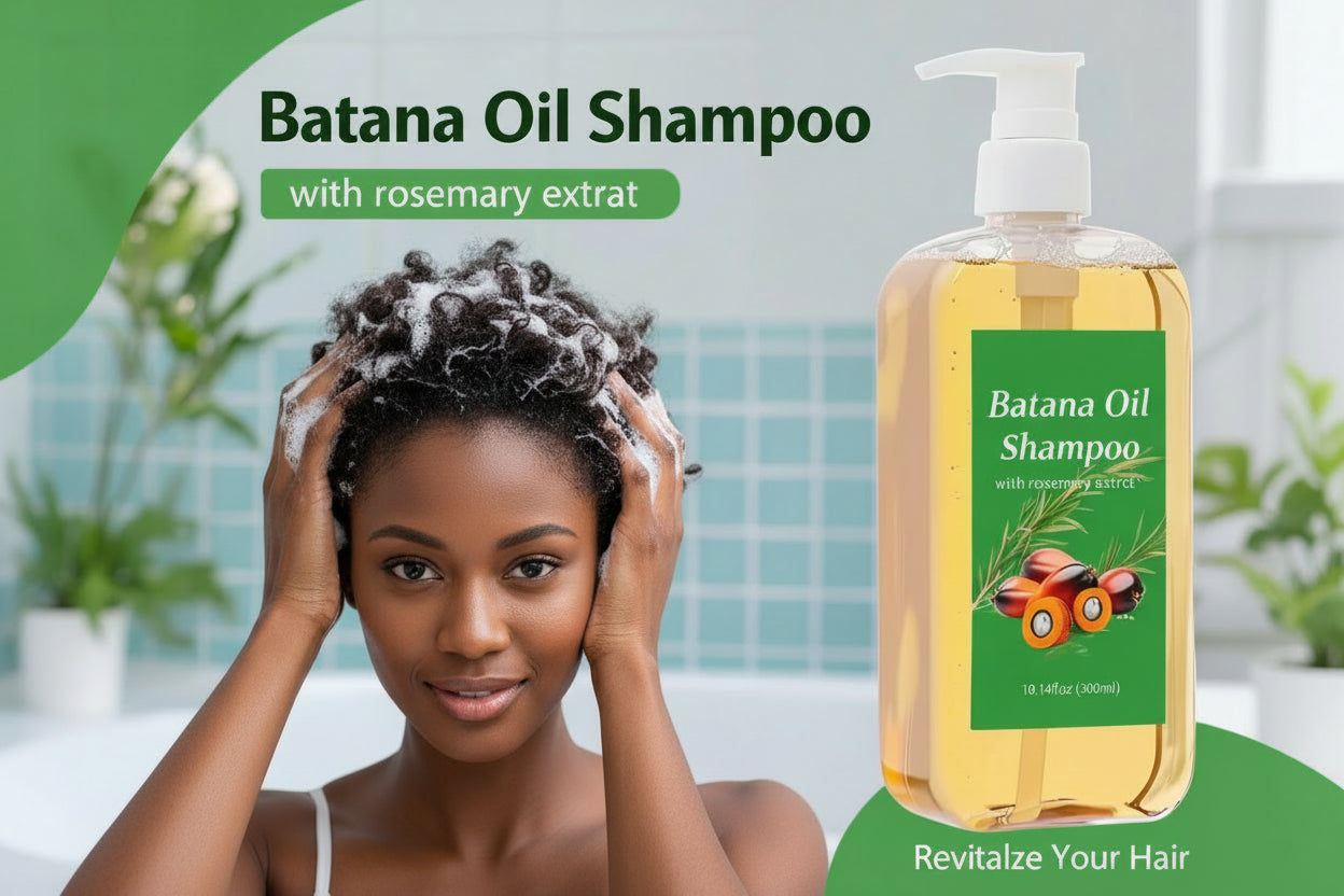 Shampoing Fortifiant Royal : Batana, Romarin & Anti-Frizz