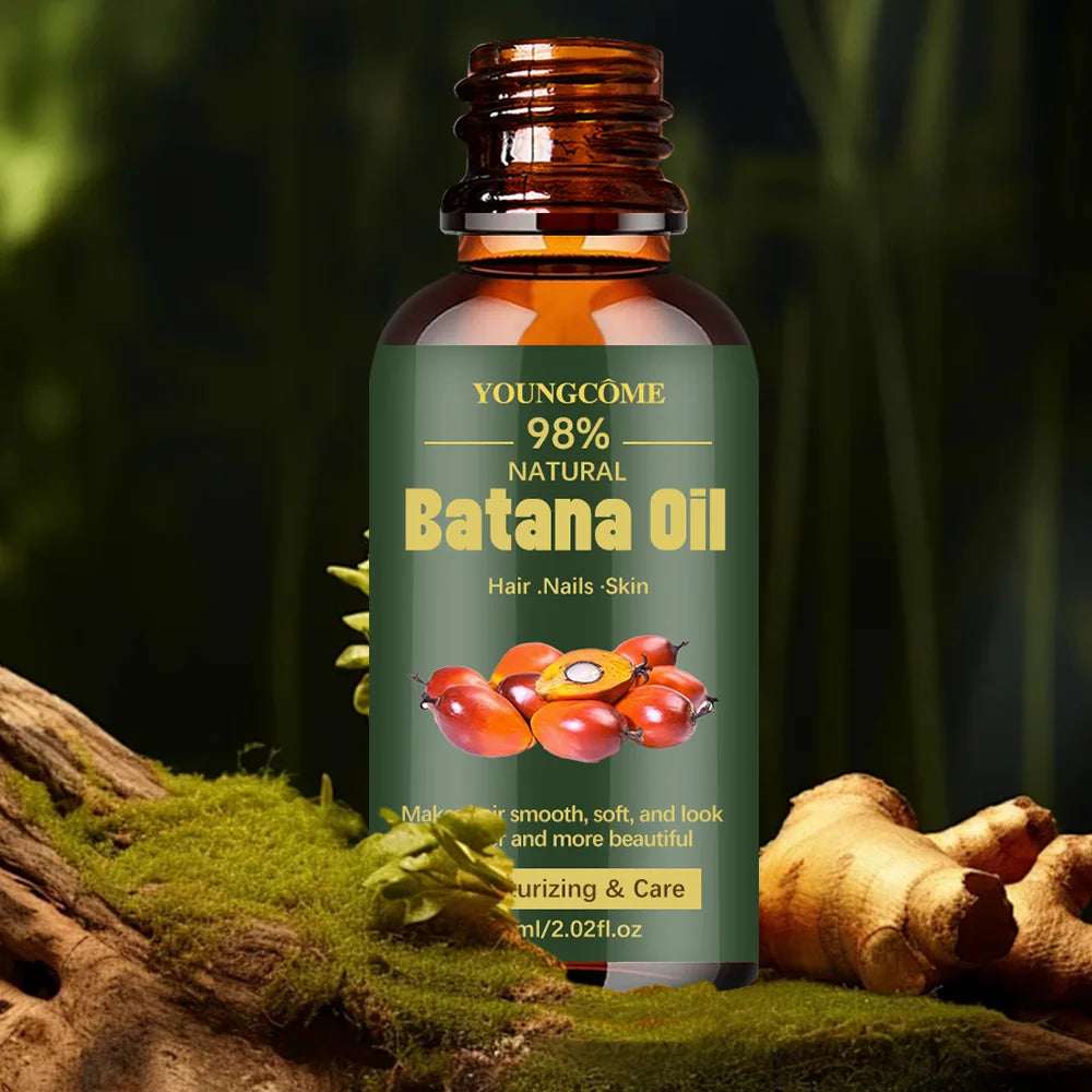 Huile Batana Naturelle renforce les cheveux fait briller prévient la chute