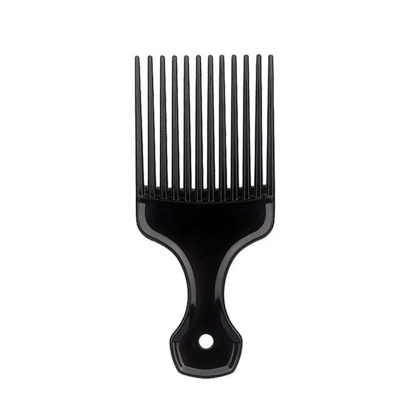 Afro Natural Curly Hair Comb Pick Hair Parting Comb African Braiding Comb Wide Teeth Retro Oil Head Styling Tool For Man Women