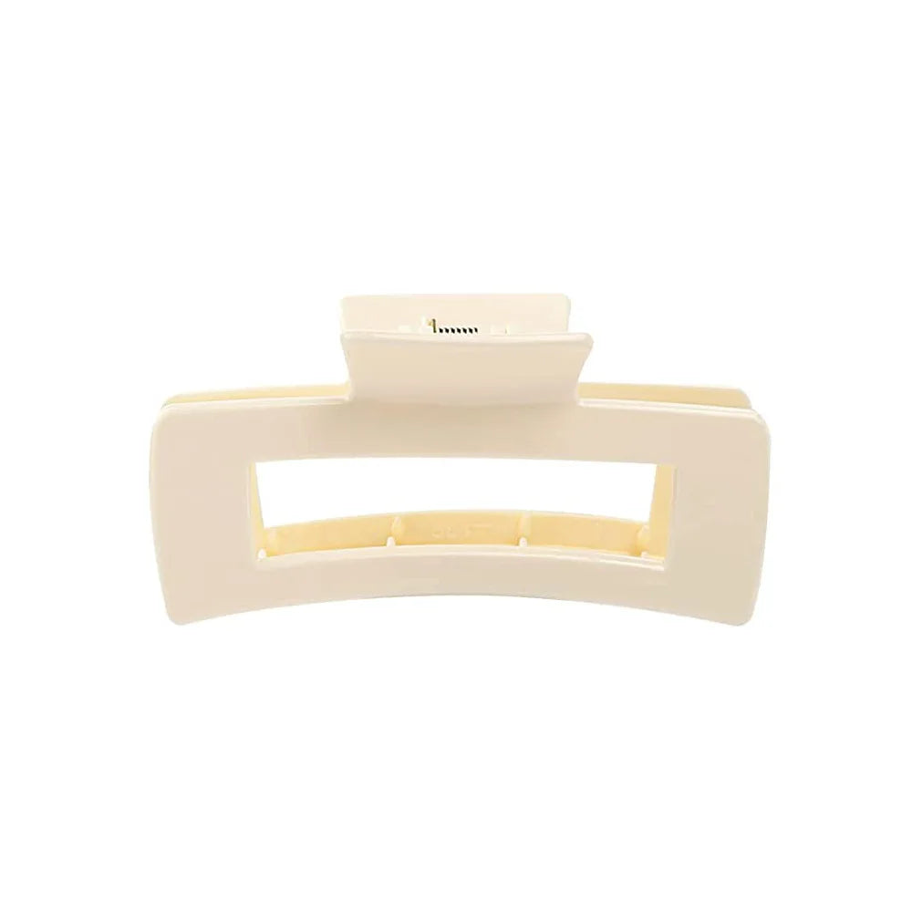 New Large Hair Claw for Women Girls Ponytail Hair Clips Coffee Beige Hairpin Crab Barrette Fashion Hair Accessories Ornaments