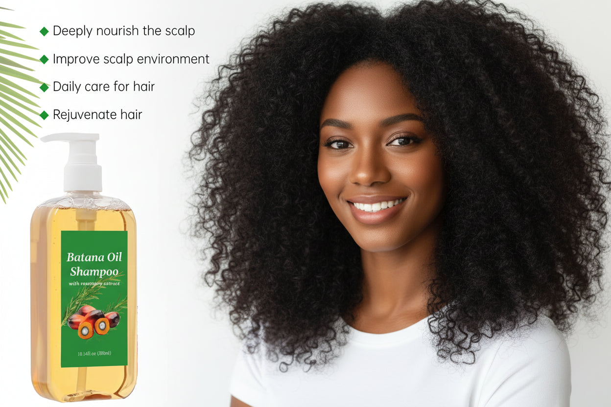 Shampoing Fortifiant Royal : Batana, Romarin & Anti-Frizz