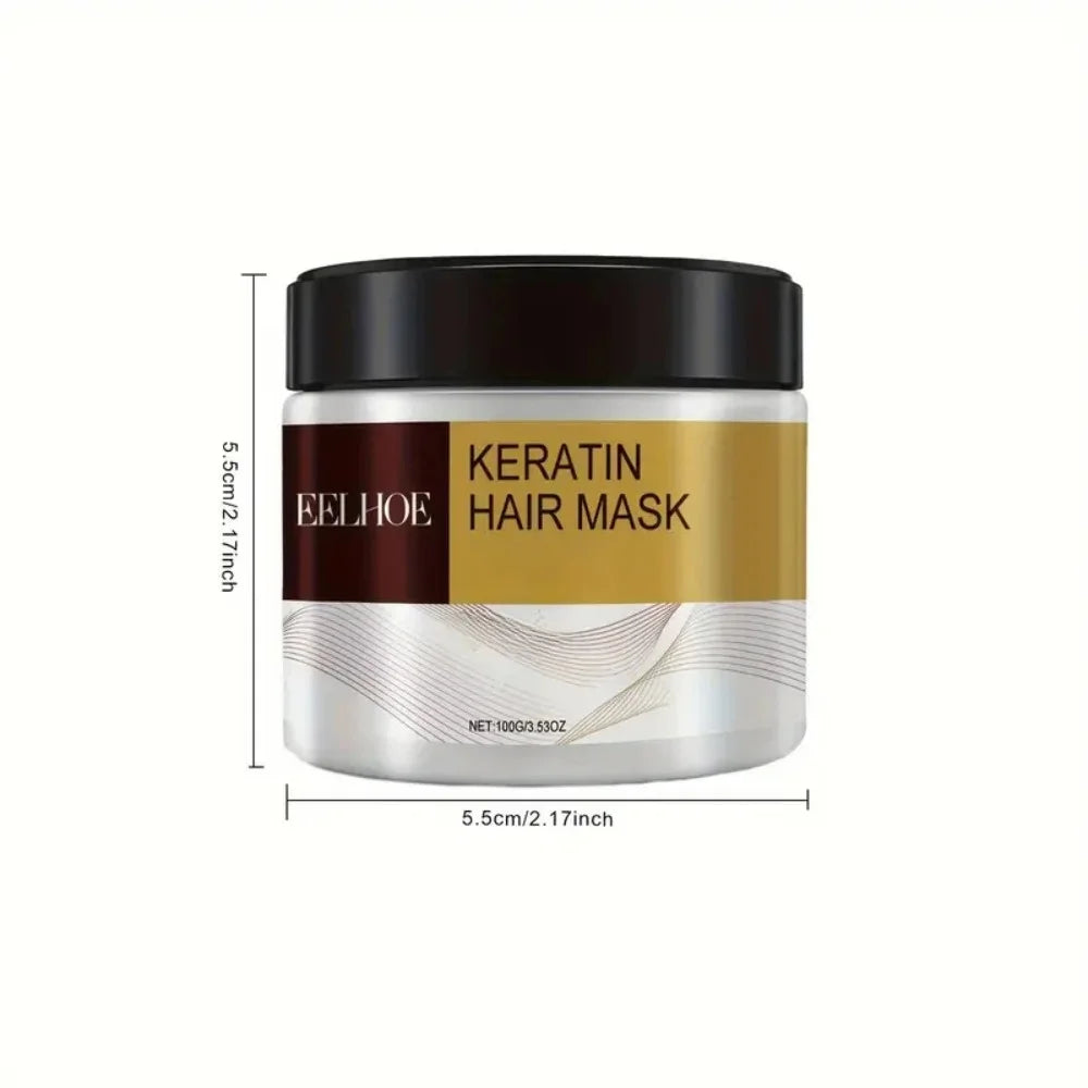 Masque anti-casse Intense à la Kératine, huile d'argan, noix de coco