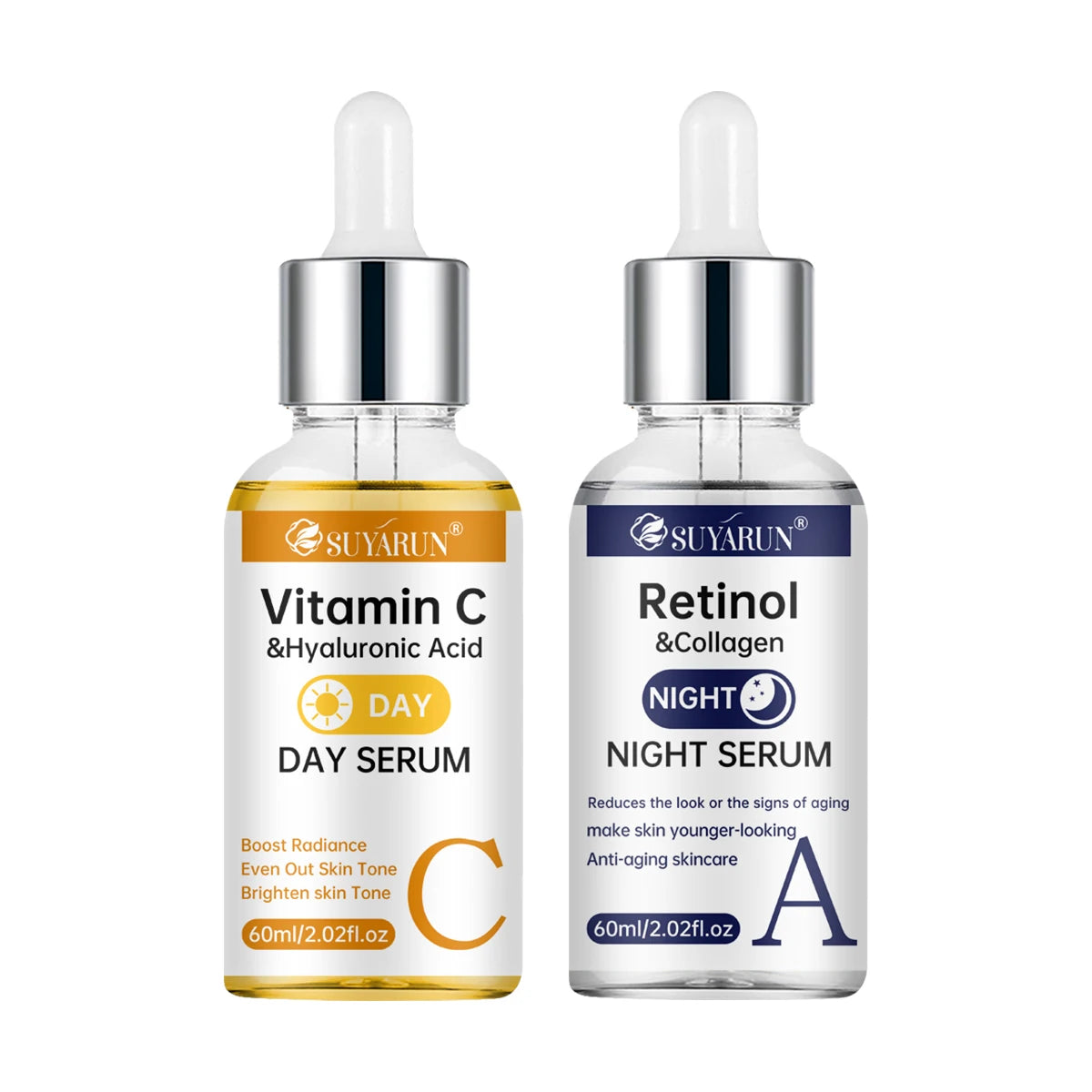 Sérum SUYARUN Vitamine C Retinol illumine et répare la peau