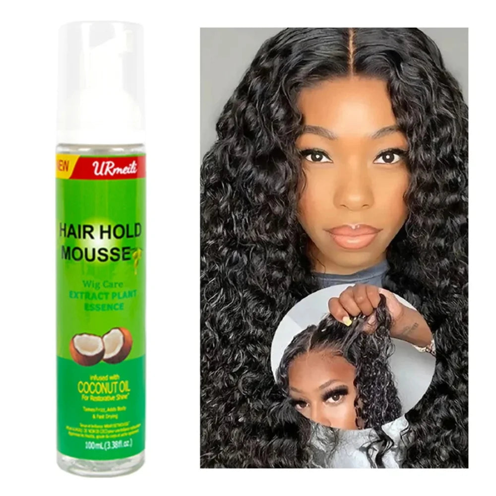 Mousse Lace contrôle les frisottis nourrit les cheveux