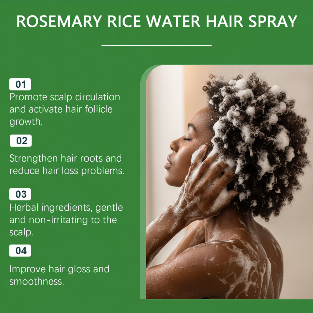 Rosemary Rice Water Hair Growth Spray