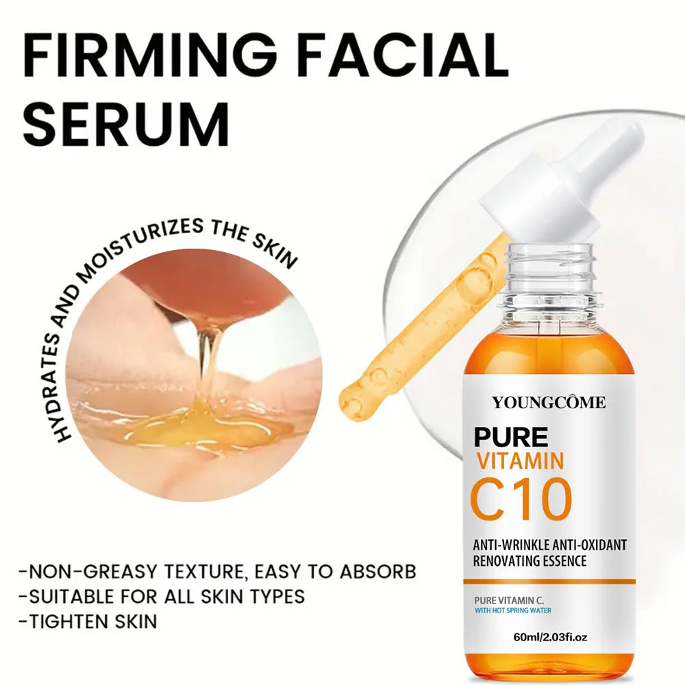 Sérum Vitamine C illumine la peau et réduit les rides