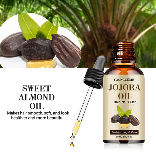 Huile de Jojoba Bio – Soin Nourrissant Cheveux & Peau Sans Hexane
