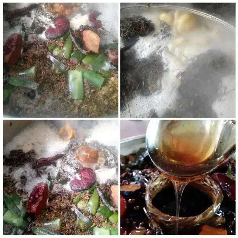 Shampooing Croissance Rapide avec Poudre de Chebe et Polygonum multiflorum