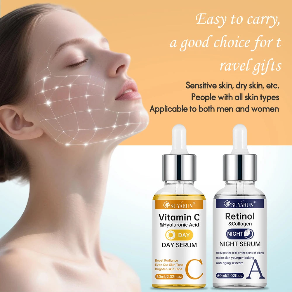 Sérum SUYARUN Vitamine C Retinol illumine et répare la peau