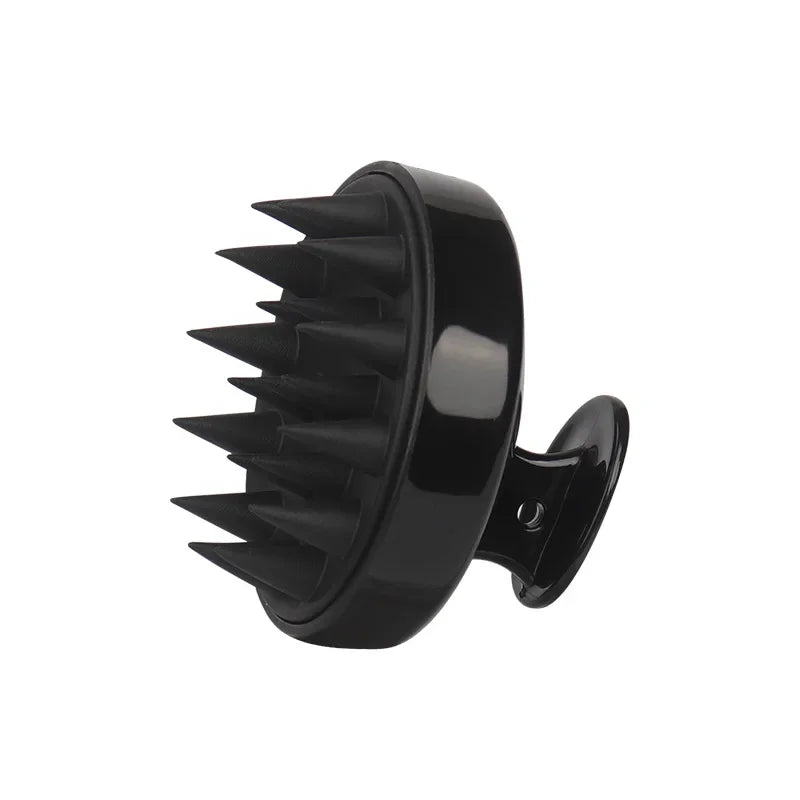 Silicone Shampoo Brush Scalp Massage Brush Hair Washing Comb Long Handle Head Massager Bath Exfoliating Body Scrubber Hair Care