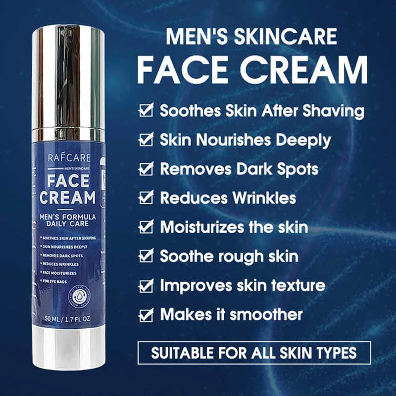Soin Visage Homme : Crème Anti-Âge & Hydratation 24h