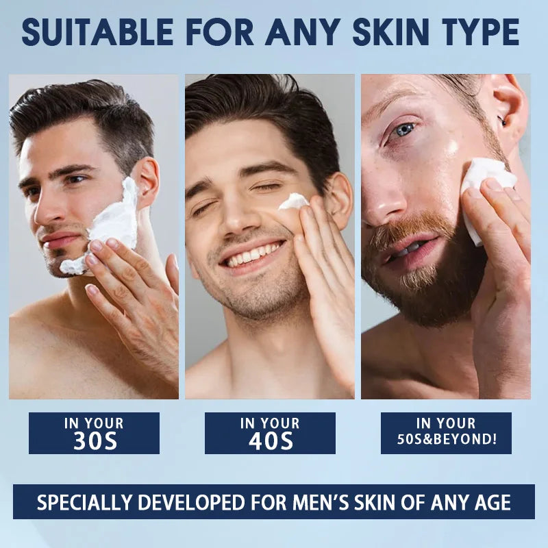 Soin Visage Homme : Crème Anti-Âge & Hydratation 24h