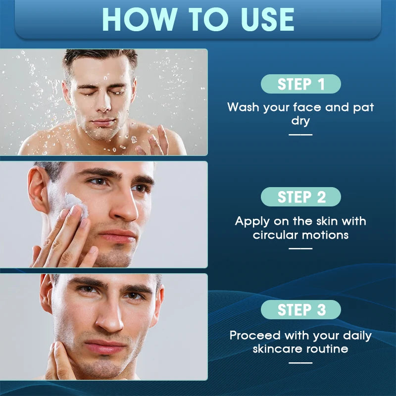 Soin Visage Homme : Crème Anti-Âge & Hydratation 24h