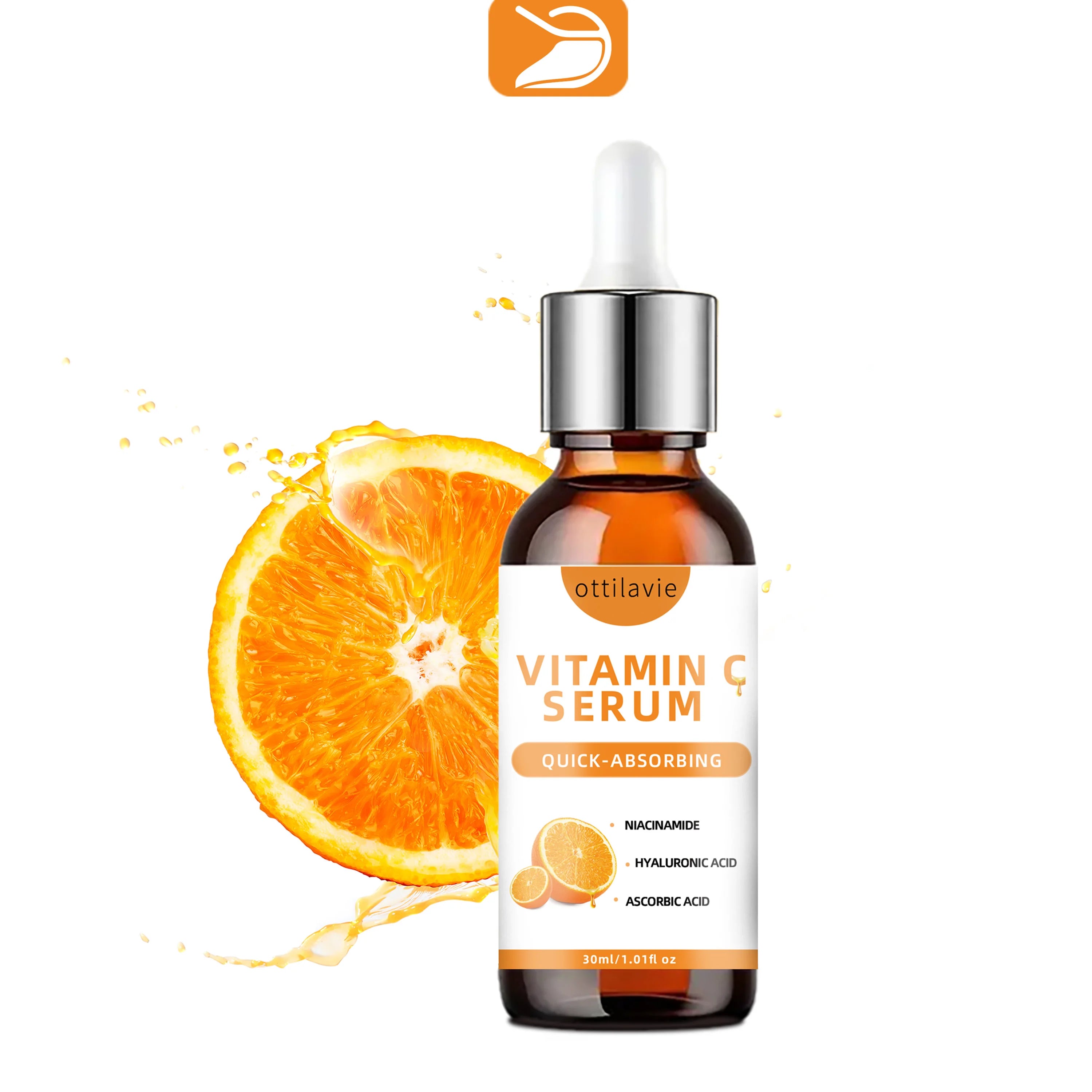 Sérum Vitamine C hydrate et illumine la peau