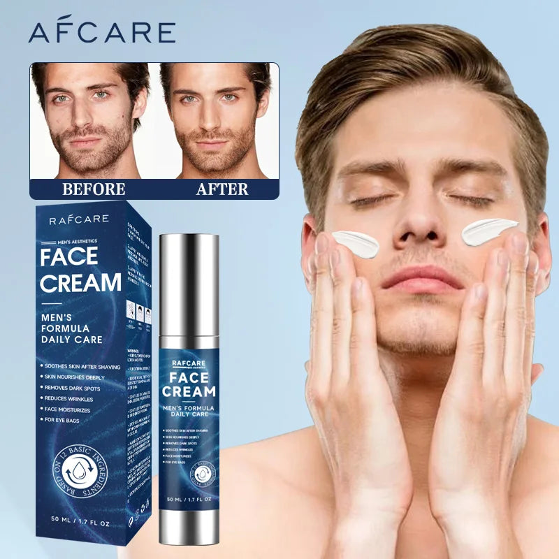 Soin Visage Homme : Crème Anti-Âge & Hydratation 24h