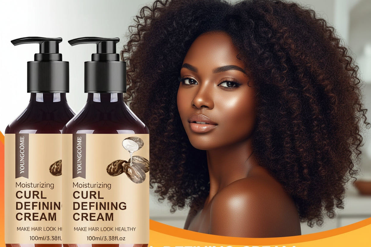 Crème Activatrice de Boucles à l'Huile de Ricin – Définition, Anti-Humidité & Sans Résidu