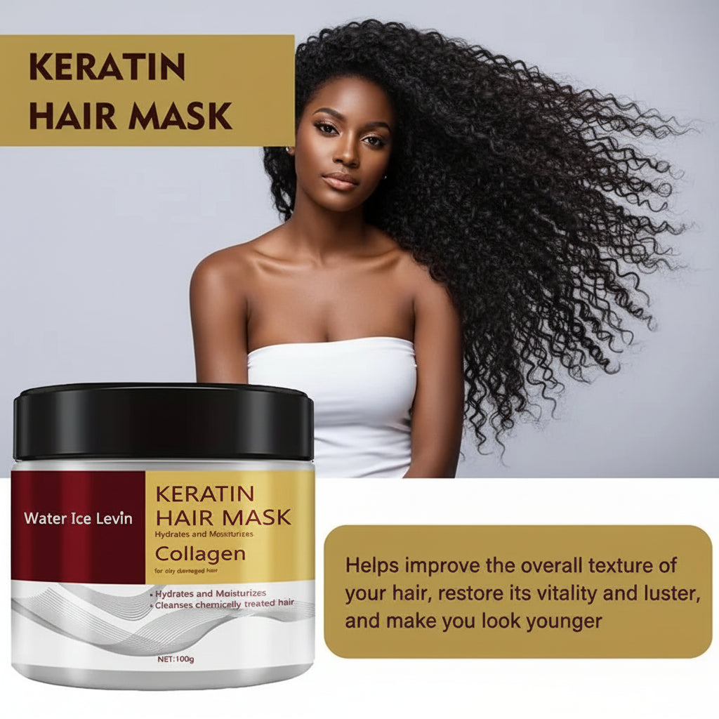 Masque Réparateur Intense à la Kératine Pur